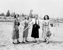 Miss Grant Takes Richmond 1949 Lucille Ball on construction site set 8x10 photo