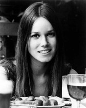 Barbara Hershey smiling portrait with wine glass 1970 The Baby Maker 8x10 photo