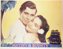 Mutiny on the Bounty Clark Gable Mamo Clark 11x14 inch movie poster