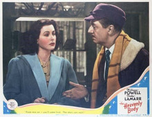 Heavenly Body Hedy Lamarr William Powell 11x14 inch movie poster