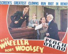 Peach O'Reno Bert Wheeler Robert Woolsey 11x14 inch movie poster