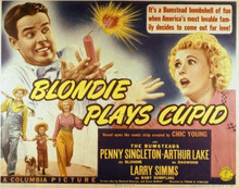 Blondie Plays Cupid Penny Singleton Arthur Lake The Bumsteads 11x14 movie poster