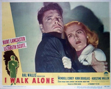 I Walk Alone Burt Lancaster Lizabeth Scott 11x14 inch movie poster