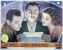 After The Thin Man William Powell Myrna Loy 11x14 inch movie poster