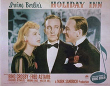 Holiday Inn Bing Crosby Fred Astaire Marjorie Reynolds 11x14 inch movie poster