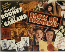 Babes on Broadway Mickey Rooney Judy Garland 11x14 inch movie poster