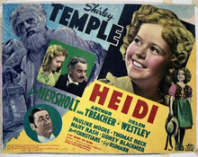 Heidi Shirley Temple Jean Hersholt 11x14 inch movie poster