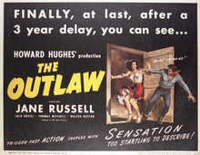 The Outlaw Jane Russell 11x14 inch movie poster
