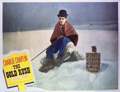 The Gold Rush Charlie Chaplin As The Little Tramp 11x14 Inch Movie The Gold Rush Charlie Chaplin As The Little Tramp 11x14 Inch Movie