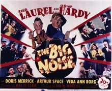 The Big Noise Stan Laurel Oliver Hardy 11x14 inch movie poster