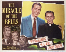 The Miracle of the Bells Frank Sinatra Fred MacMurray 11x14 inch movie poster