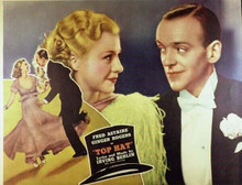 Top Hat Fred Astaire and Ginger Rogers 11x14 inch movie poster