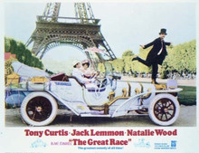 The Great Race Tony Curtis Jack Lemmon Natalie Wood Eiffel Tower 11x14 poster