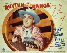 Rhythm on the Range Bing Crosby in western outfit and hat 11x14 movie poster