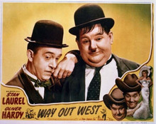 Way Out West Stan Laurel and Oliver Hardy 11x14 inch movie poster Stan and Ollie classic