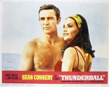 Thunderball Sean Connery Claudine Auger 11x14 inch movie poster James Bond