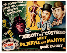 Abbott and Costello Meet Dr Jekyll and Mr Hyde 8x10 inch photo Boris Karloff