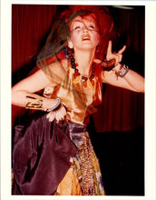 Cindy Lauper puts on her moves on stage 8x10 inch press photo