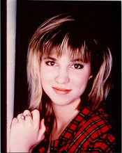 Debbie Gibson in red checkered shirt 1980's young chart topper 8x10 inch photo