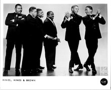 Hines Hines and Brown Johnny Brown Gregory & Maurice Hines 8x10 inch photo