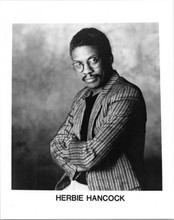 Herbie Hancock American jazz pianist & composer 1980's 8x10 inch photo