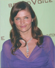 Helena Christensen Sunkissed At Event Smiling 8x10 photograph