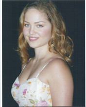 Erika Christensen In Flower Dress At Event 8x10 photograph