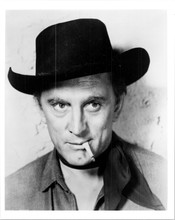 Kirk Douglas looks tough smoking cigarette 1955 Man Without A Star 8x10 photo