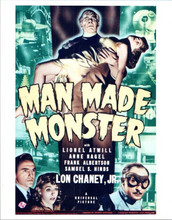 Man Made Monster Movie Lionel Atwill Anne Nagel 8x10 Photograph