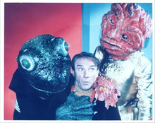 Lost in Space monster puts arm around Jonathan Harris 8x10 inch photo