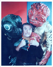 Lost in Space Jonathan Smith attacked by big head monsters 8x10 inch photo
