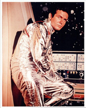 Lost in Space Mark Goddard as Don West in silver suit on Jupiter 2 8x10 photo