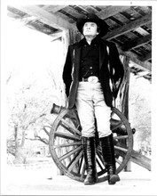 Johnny Cash early 1980's full pose in boots and western hat 8x10 inch photo