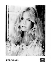 Kim Carnes EMI America promotional portrait 8x10 inch photo