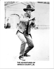 The Adventures of Brisco County Jr Bruce Campbell in gunfighter mode 8x10 photo