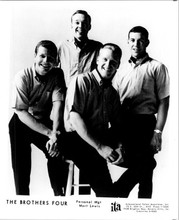 The Brothers Four folk singing group 1960's portrait 8x10 inch photo