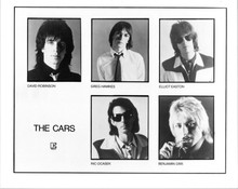 The Cars promotional Elektra Records 8x10 inch photo