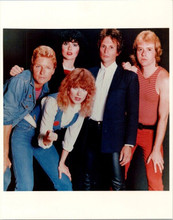 Heart 1980's era group publicity portrait 8x10 inch photo