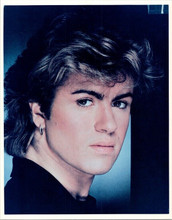 George Michael young (Last Christmas) Wham portrait 8x10 inch photo