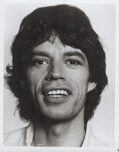 Mick Jagger 1980'ss studio portrait smiling 8x10 inch photo - The Movie ...