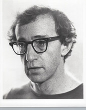 Woody Allen classic 1970's portrait wearing his glasses 8x10 inch photo