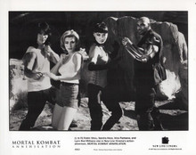 Mortal Kombat Annihilation Full Cast Set 8x10 Photograph