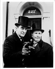 Adventures of Sherlock Holmes 221B Baker St Jeremy Brett David Burke 8x10 photo