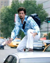 Adam Sandler on top of car You Don't Mess With the Zohan 8x10 inch photo