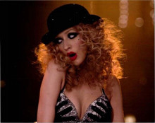 Burlesque 2010 Christina Aguilera wears hat in song number 8x10 inch photo
