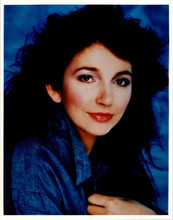 Kate Bush 1980's era portrait in denim shirt vintage 8x10 photo