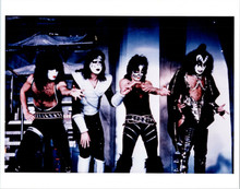 Kiss vintage 8x10 press photo in concert 1980's era
