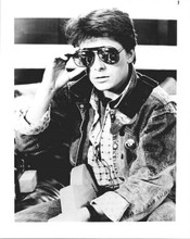 Michael J. Fox as Marty McFly in sunglasses Back To The Future 8x10 photo