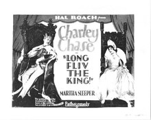 Long Fliv The King 1926 Charley Chase Martha Sleeper poster art 8x10 inch photo