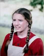 Melissa Gilbert as Laura with pigtails Little House on The Prairie 8x10 photo